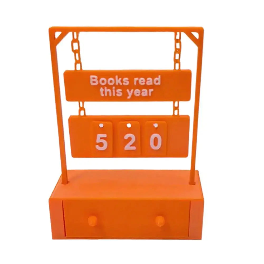 “Books Read This Year” Counter