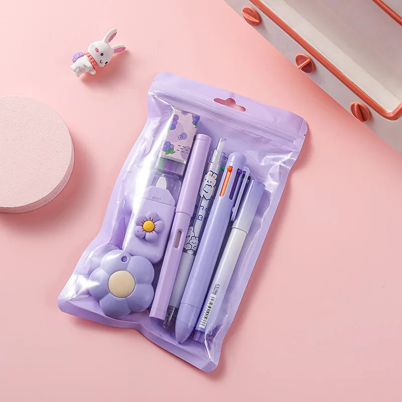 Write Stuff — 7-Piece Stationery & Charm Gift Set