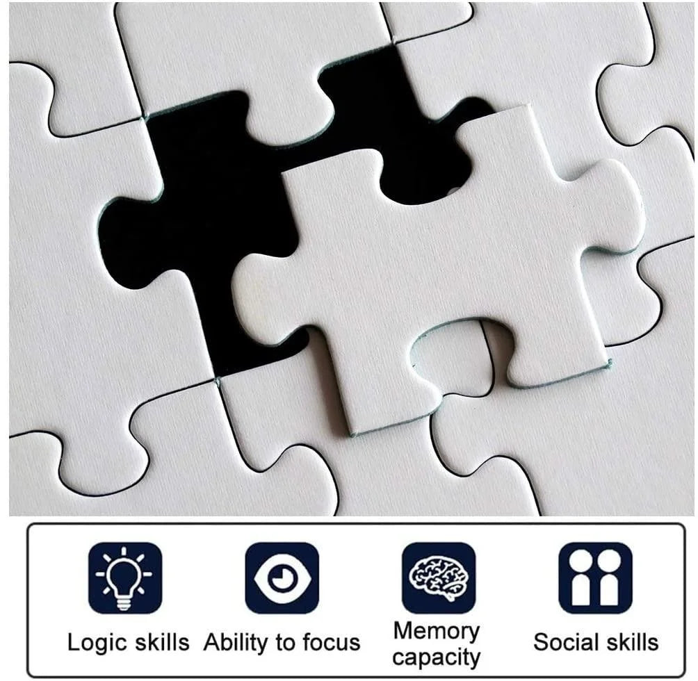 Bookshelf Canal 1000-Piece Jigsaw Puzzle