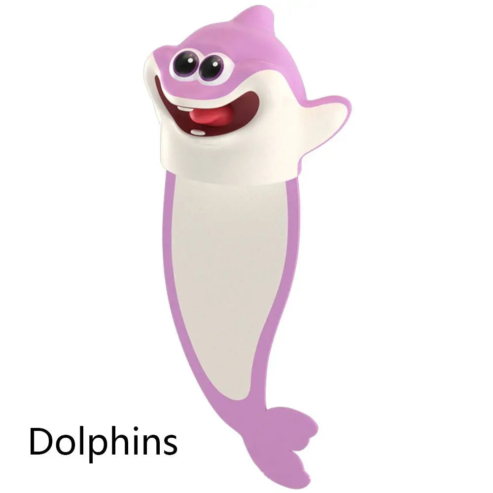 Squished Critter 3D Bookmarks — Cute Cartoon Animal Page-Savers