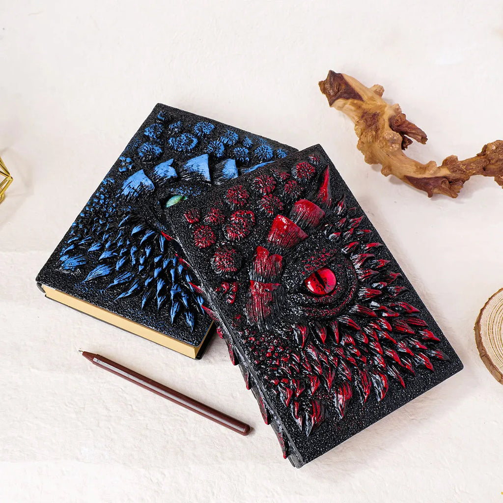 3D Resin Dragon Eye Notebook