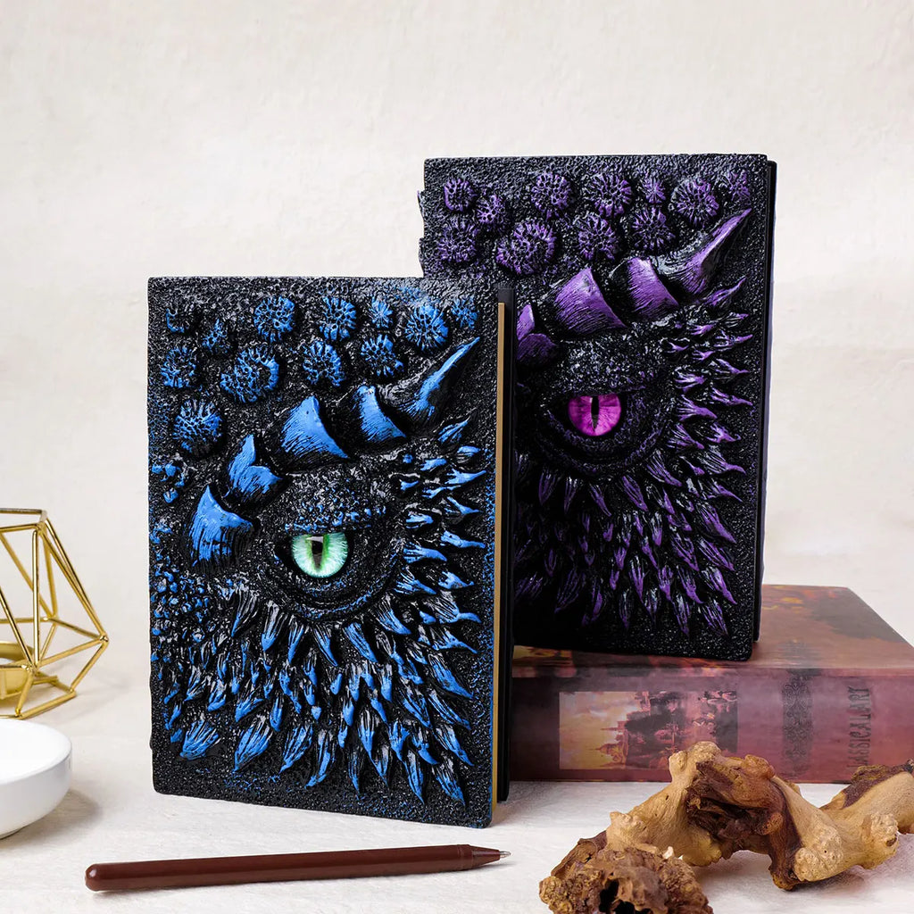 3D Resin Dragon Eye Notebook