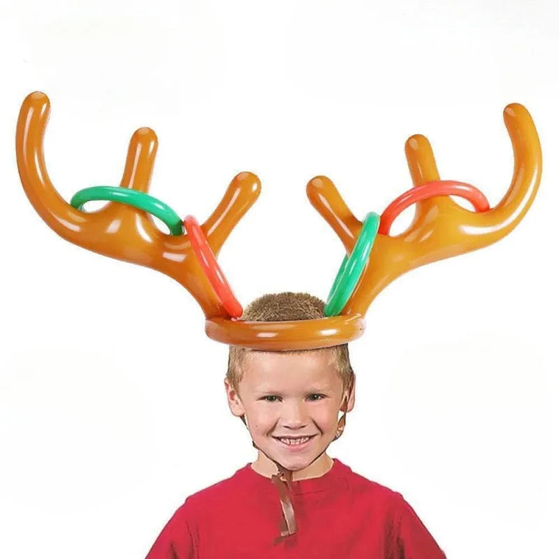 Inflatable Reindeer Antler Toss – The Ultimate Christmas Party Game!