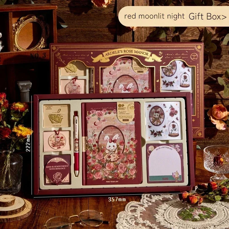 Cute Korean Handbook Stationery Gift Set — Charming Desk & Diary Essentials