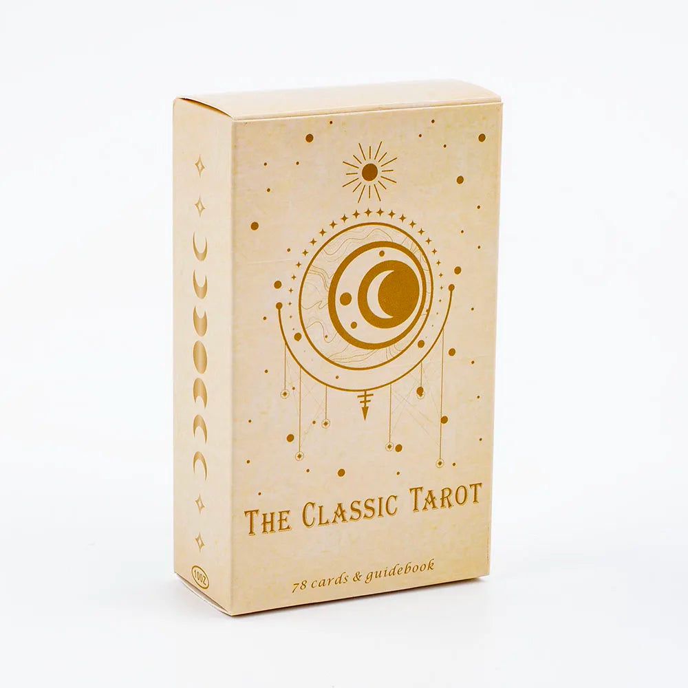 The Classic Tarot — 78-Card Illustrated Tarot Deck with Guidebook