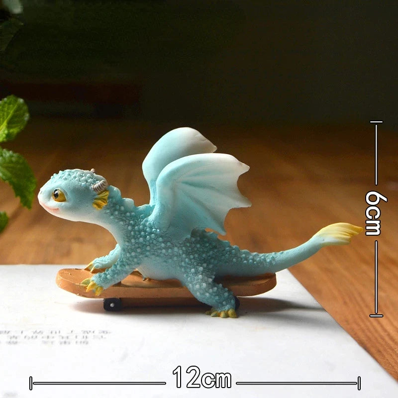 Pocket-Sized Dragons — Cute Mini Resin Dragon Figurines