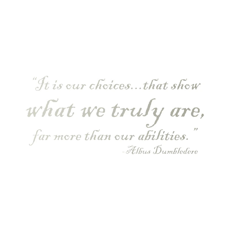 Harry Potter Inspirational Quote Wall Decal – Magic Meets Motivation!