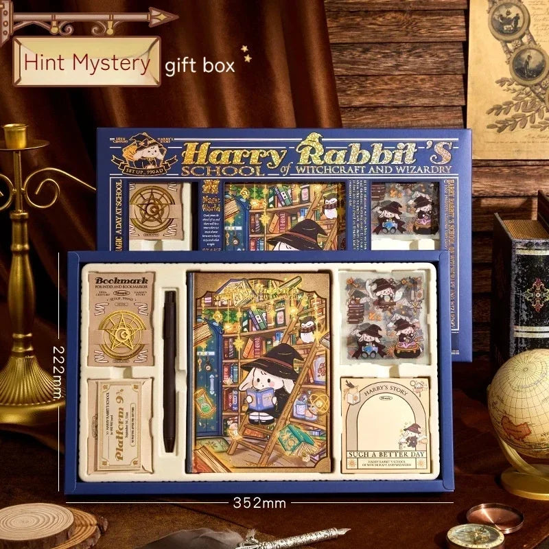 Cute Korean Handbook Stationery Gift Set — Charming Desk & Diary Essentials