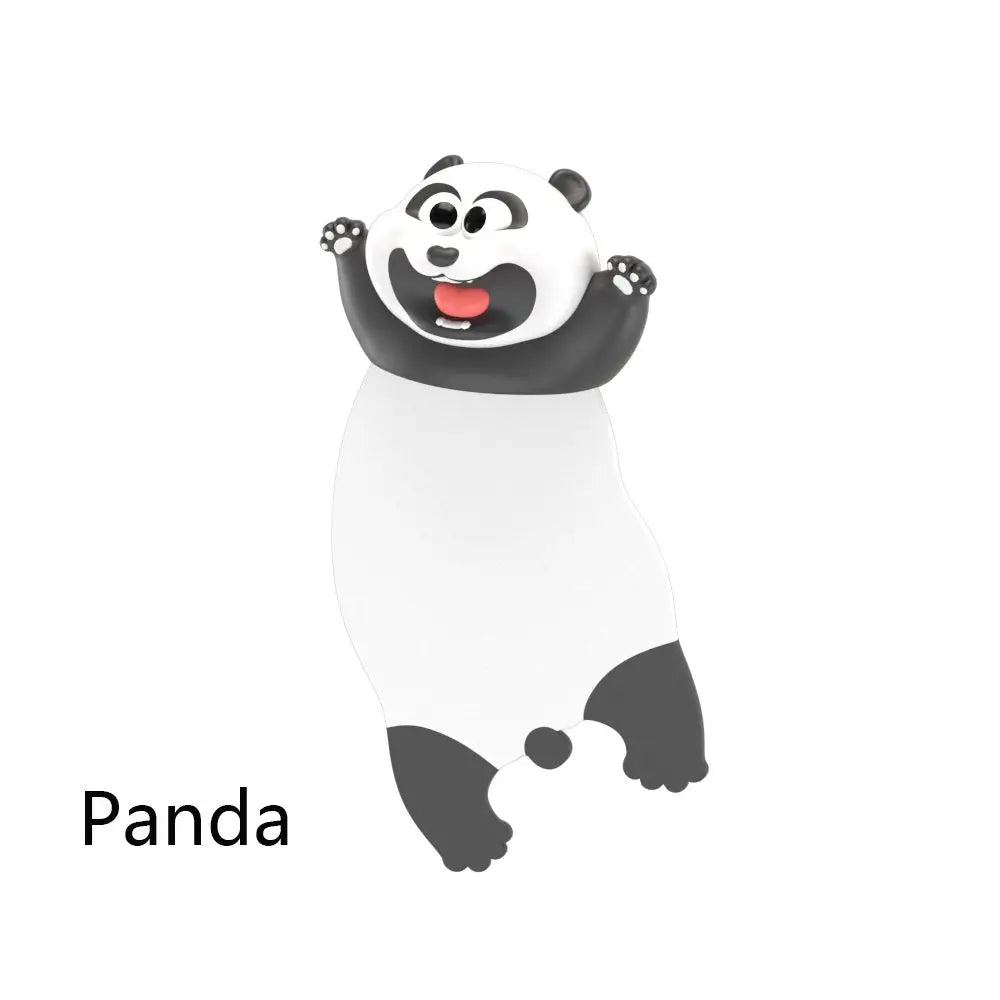 Squished Critter 3D Bookmarks — Cute Cartoon Animal Page-Savers