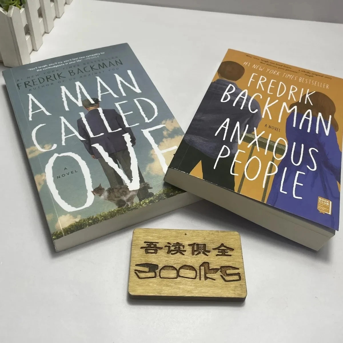 Fredrik Backman 2-Book Set, A Man Called Ove and Anxious People