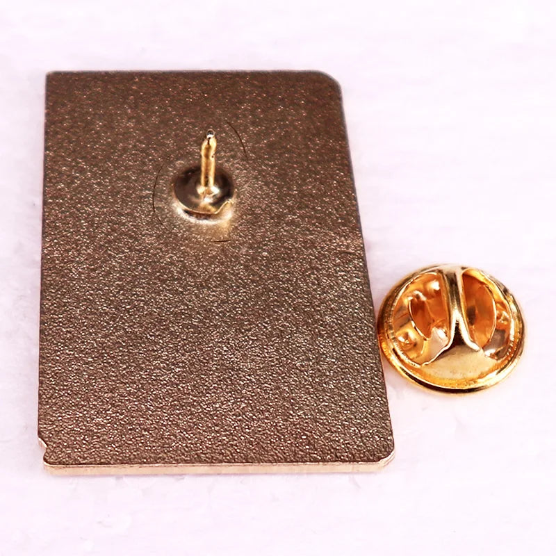 “The Tragedy of Hamlet” Enamel Pin — Shakespeare Book Cover