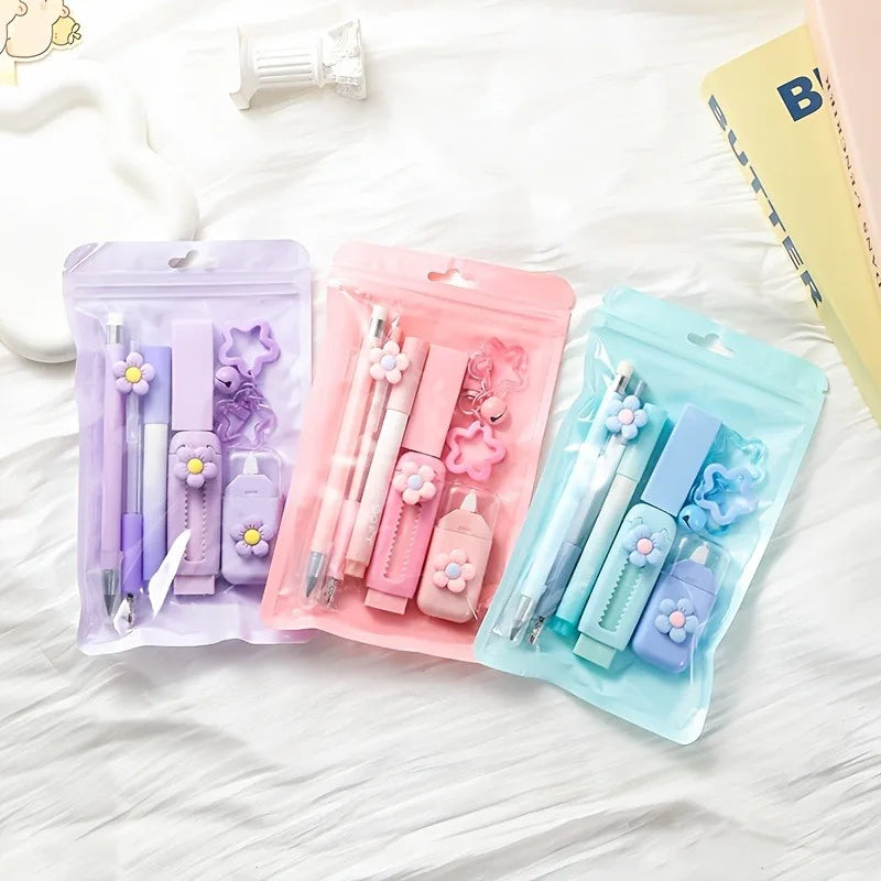 Write Stuff — 7-Piece Stationery & Charm Gift Set