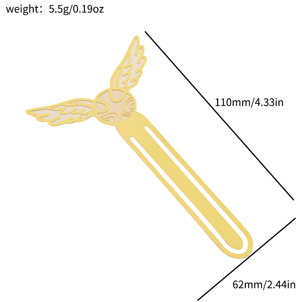 Harry Potter Metal Bookmarks – Collect the Magic, One Page at a Time!