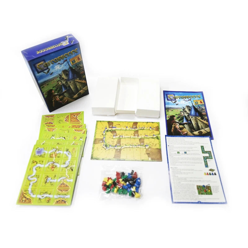 Carcassonne Classic Board Game – Strategic Family Fun for 2–5 Players