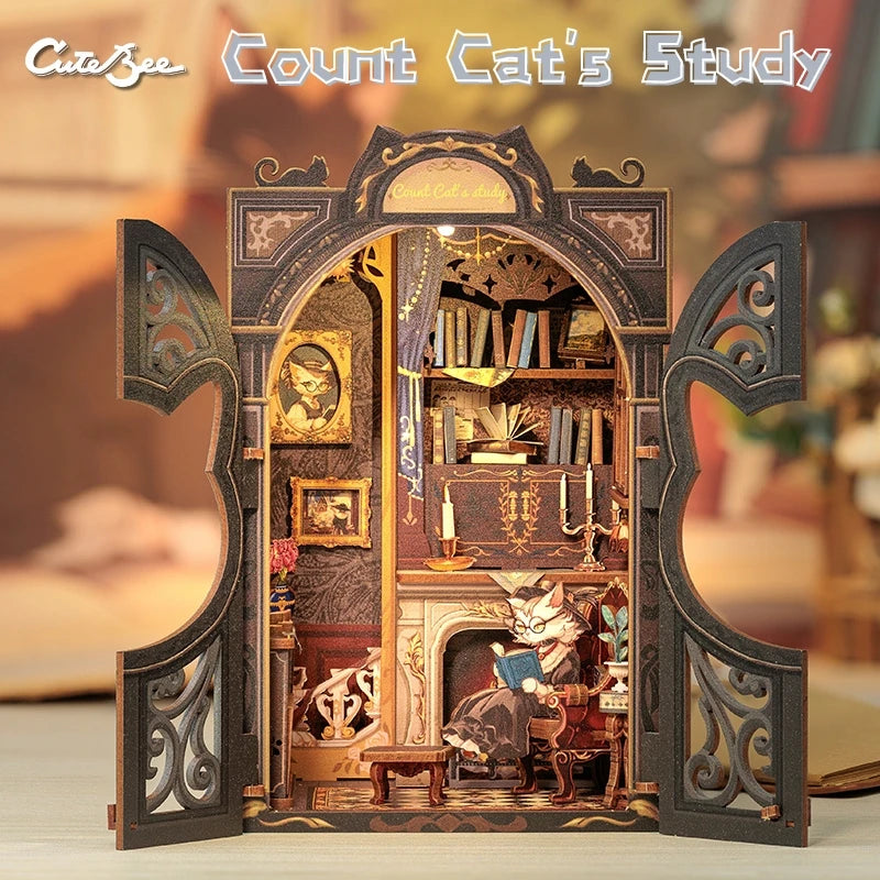 Owl Bookstore DIY Book Nook Kit