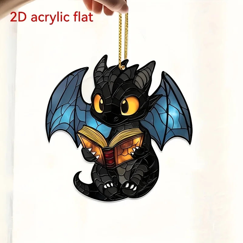 Reading Dragon Hanging Decoration