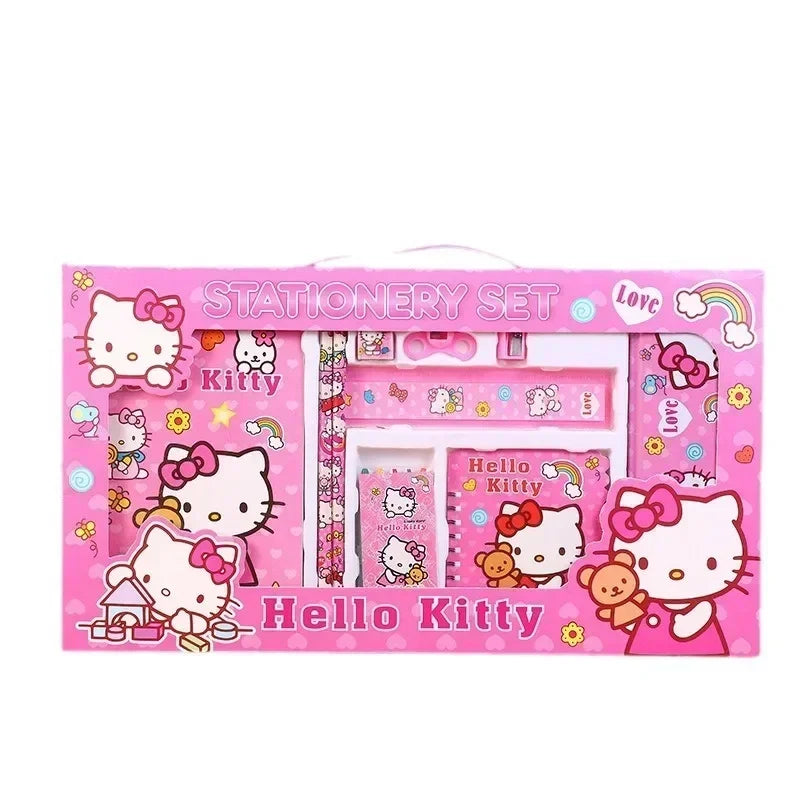 Sanrio Hello Kitty 14-Piece Stationery Gift Set — Cartoon Student Pack