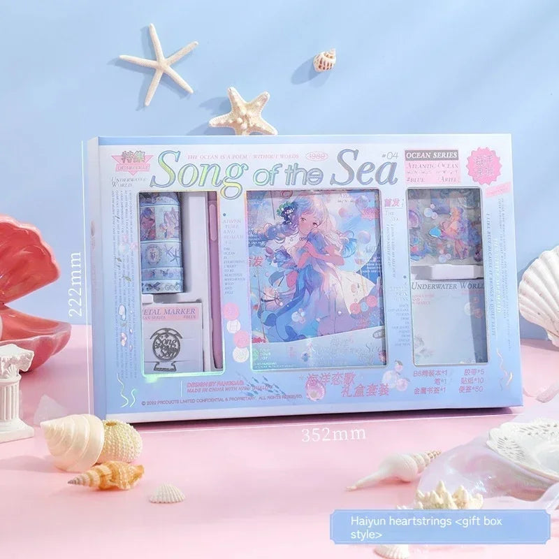 Cute Korean Handbook Stationery Gift Set — Charming Desk & Diary Essentials