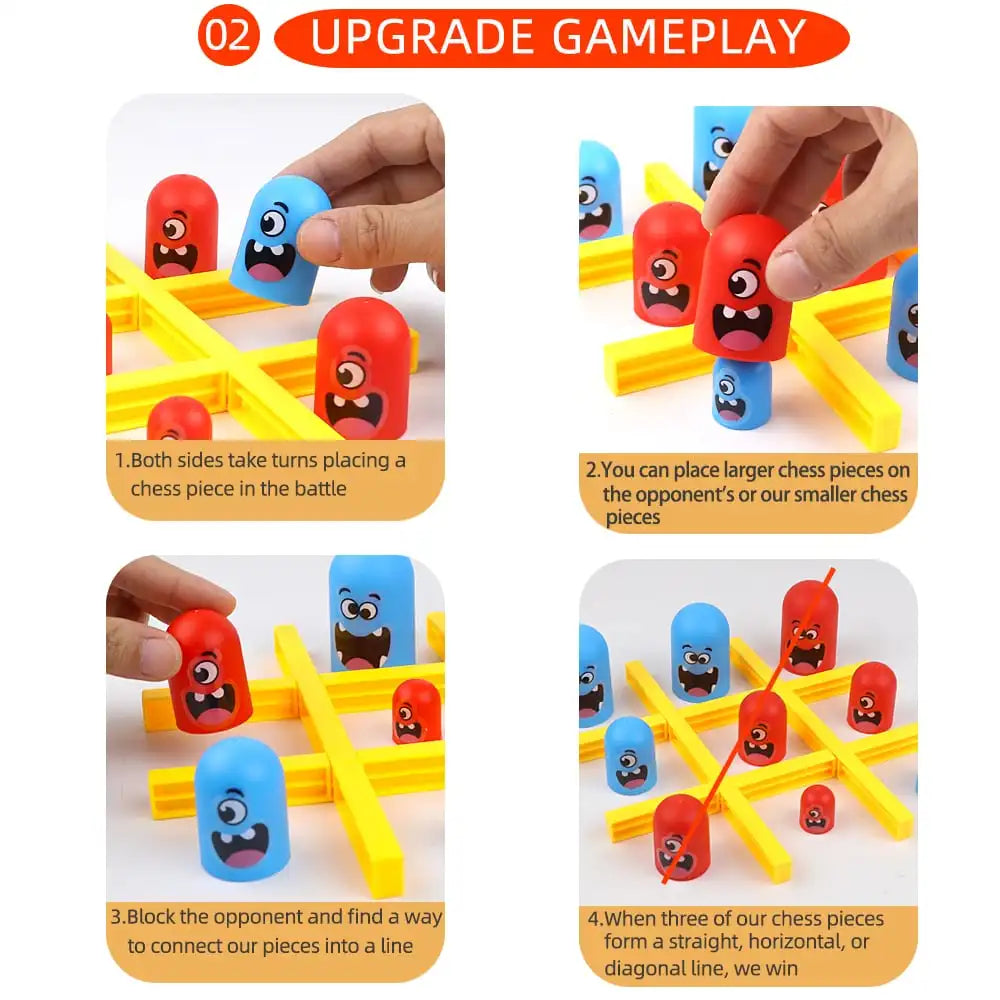 Gobble Up! — Stackable Noughts & Crosses Strategy Game