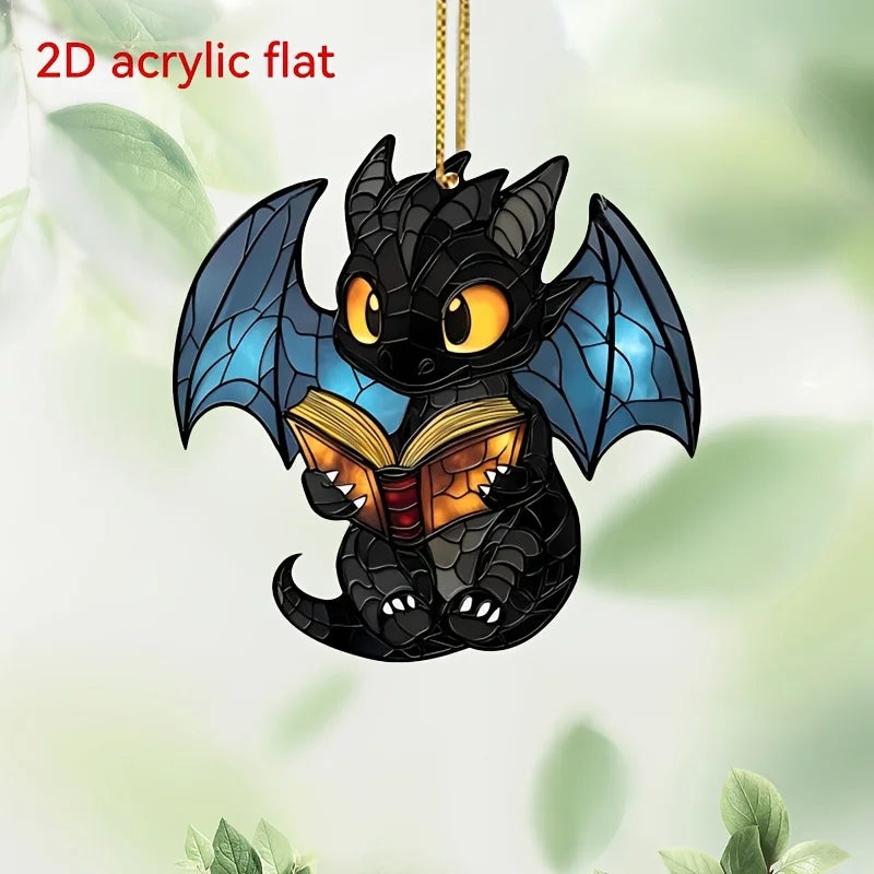 Reading Dragon Hanging Decoration