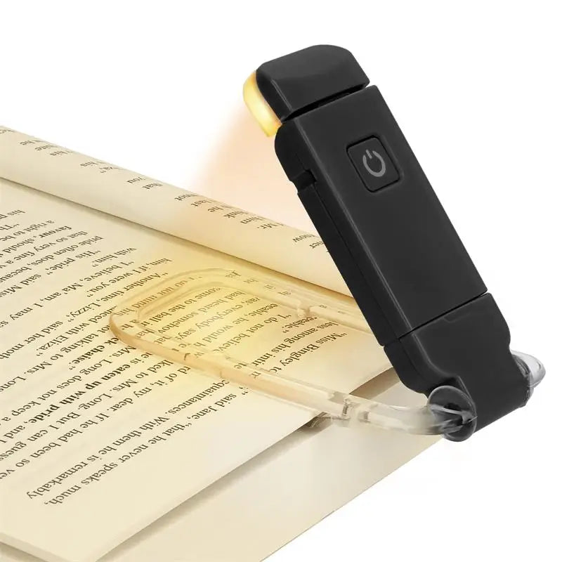 LED USB Rechargeable Book Light — Adjustable Brightness & Color Temperature