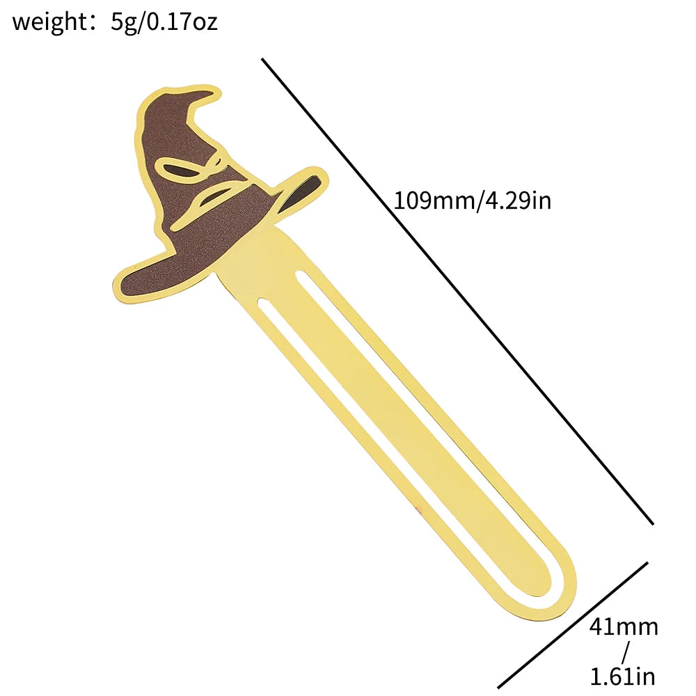 Harry Potter Metal Bookmarks – Collect the Magic, One Page at a Time!