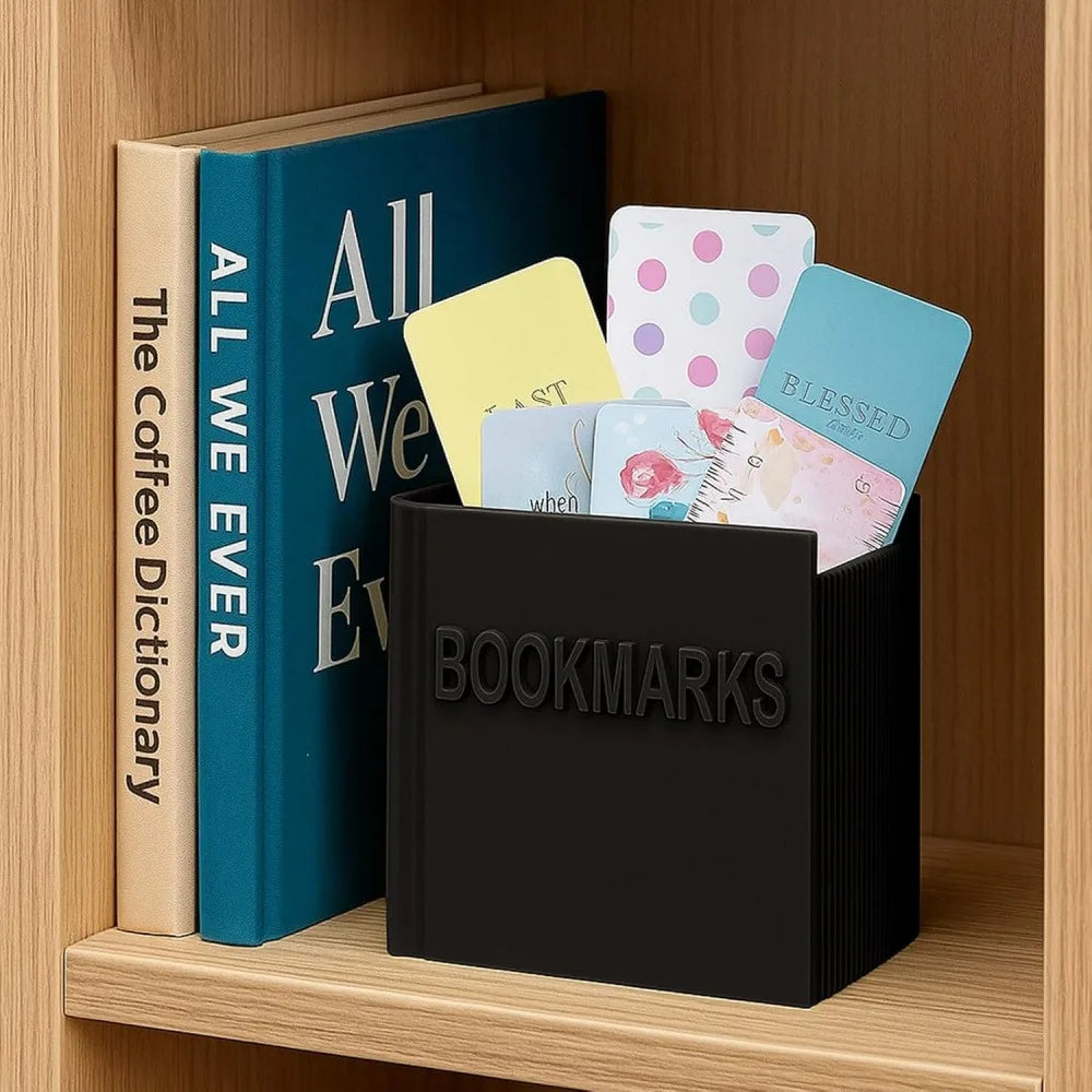 Little Book of Bookmarks — 3D Printed Book-Shaped Bookmark Holder