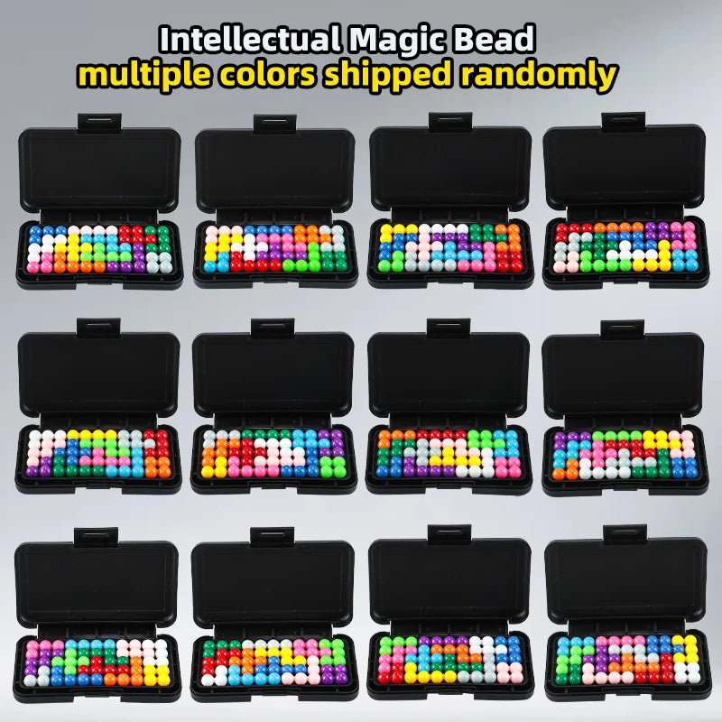 Magnetic Magic Ball Puzzle — 2D & 3D Pyramid Brain Teaser Game