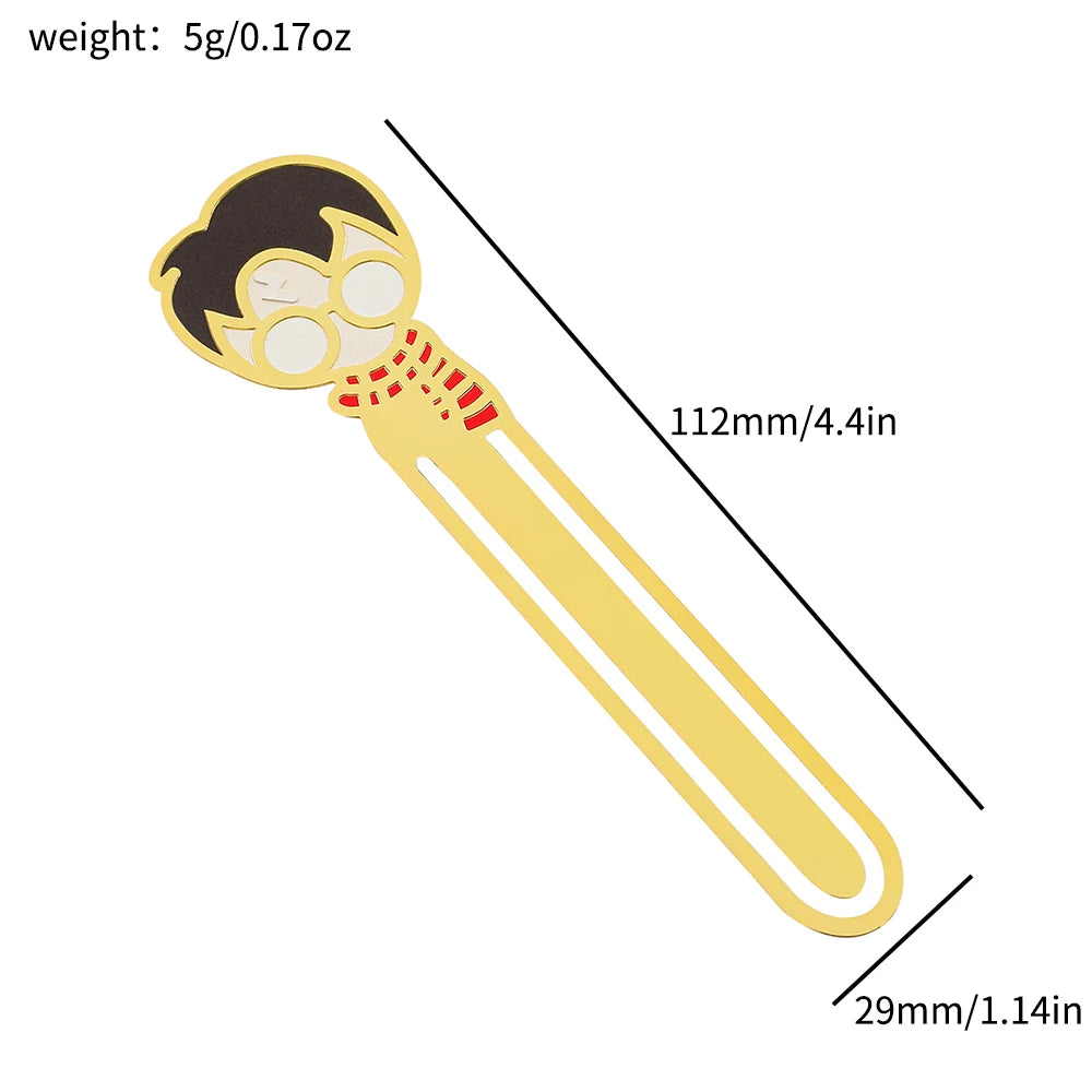 Harry Potter Metal Bookmarks – Collect the Magic, One Page at a Time!