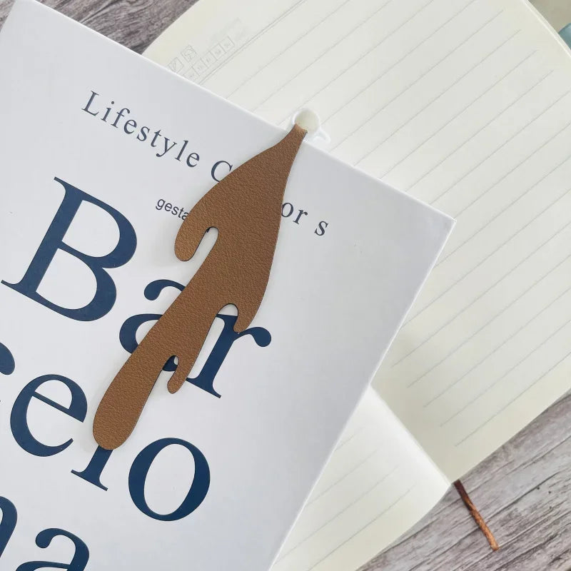 Funny “Spilled Coffee” Bookmark — Playful Page Saver