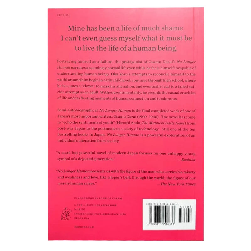 No Longer Human — Osamu Dazai (English, Paperback)