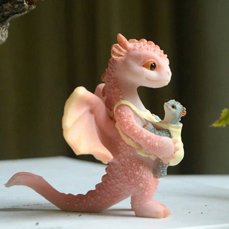 Pocket-Sized Dragons — Cute Mini Resin Dragon Figurines