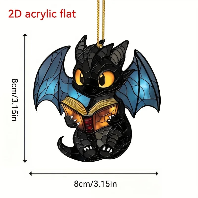 Reading Dragon Hanging Decoration