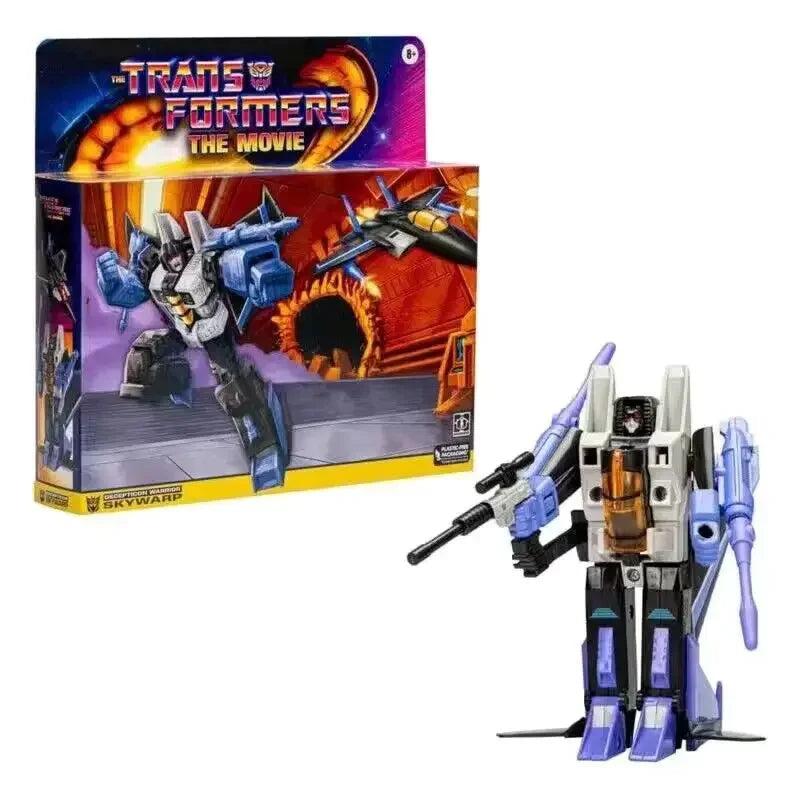 Transformers Retro G1 Movie Figures (Starscream, Hot Rod, Perceptor, Skywarp, Kickback, Shrapnel Toys)