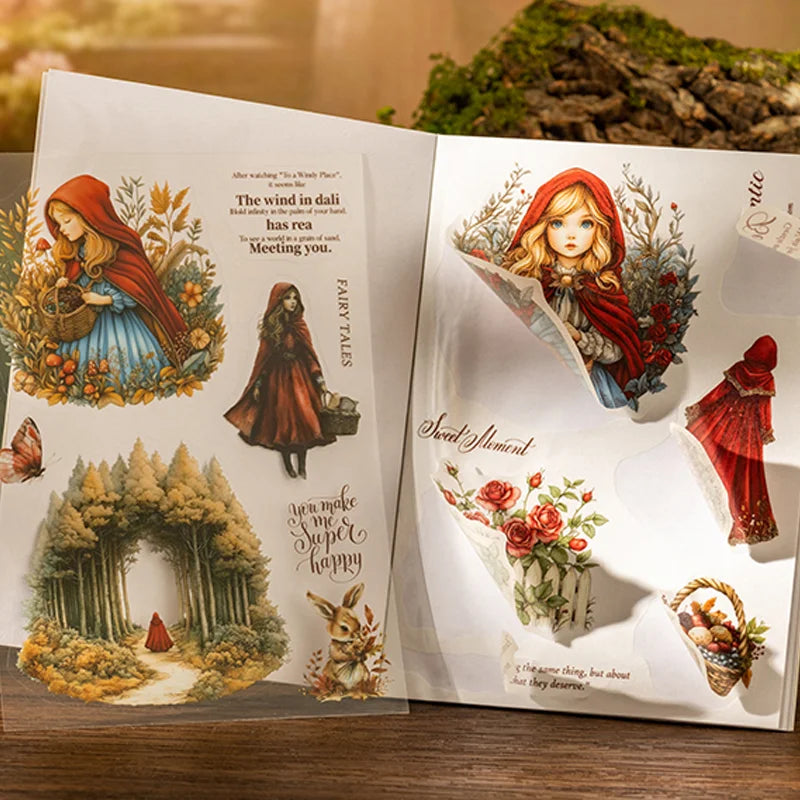 Fairy Tale Sequel Series Sticker Books (18-Piece Set)