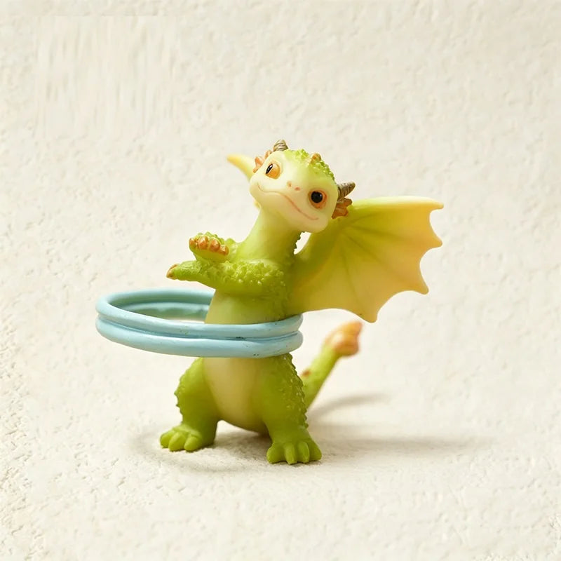 Pocket-Sized Dragons — Cute Mini Resin Dragon Figurines