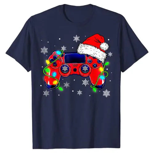 Gamer Christmas T-Shirt – Festive Fun for Every Player!