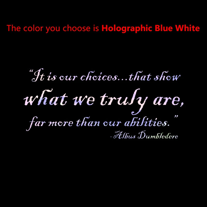 Harry Potter Inspirational Quote Wall Decal – Magic Meets Motivation!