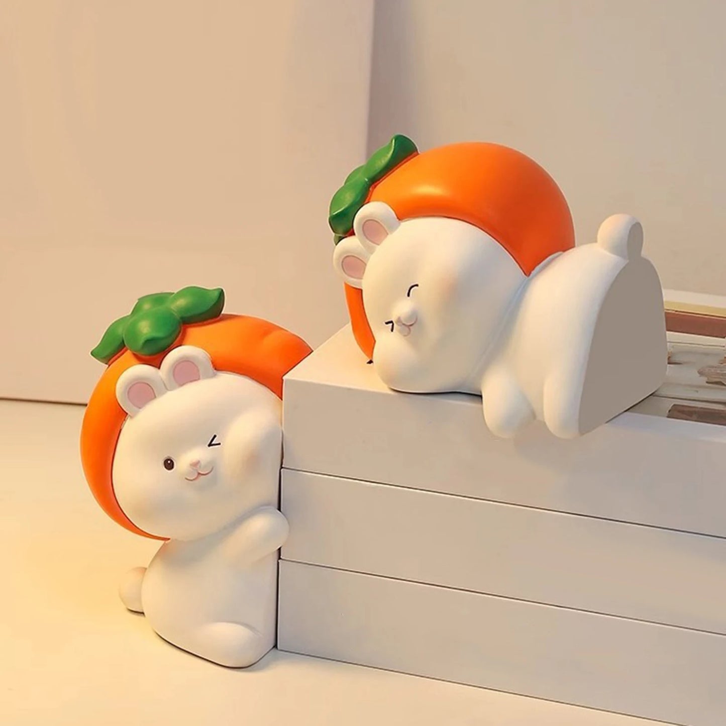 Cute Decorative Bookends - Choice of Cat, Duck, Rabbit or Banana