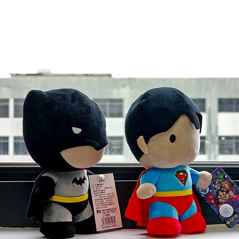 DC Comics Plush — Batman or Superman (Soft Stuffed Hero Doll)