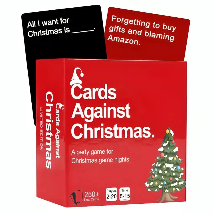 Cards Against Christmas – Hilarious Holiday Party Game for Friends & Family