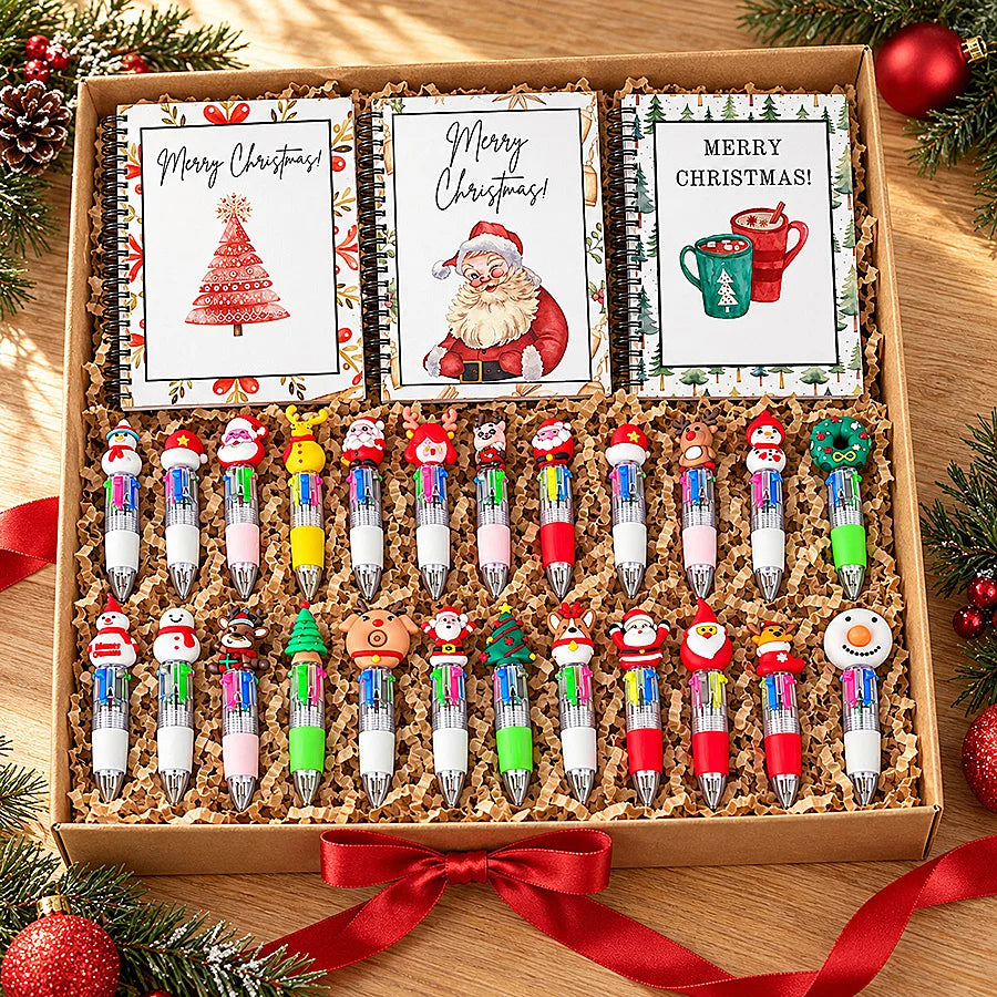 Jingle All the Write — Christmas Notebook & Pen Set