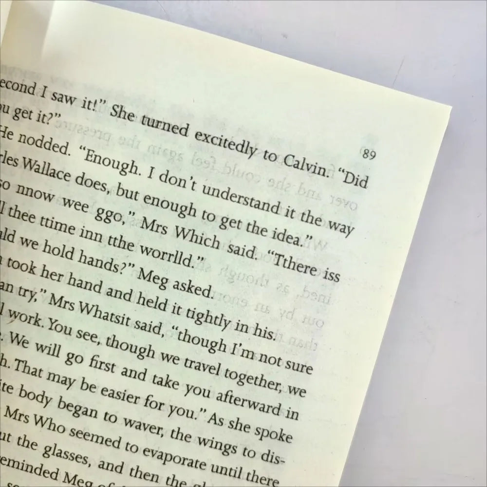 A Wrinkle in Time — Madeleine L’Engle