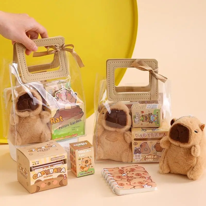 Capybara Club — Kawaii Stationery & Accessories Gift Set