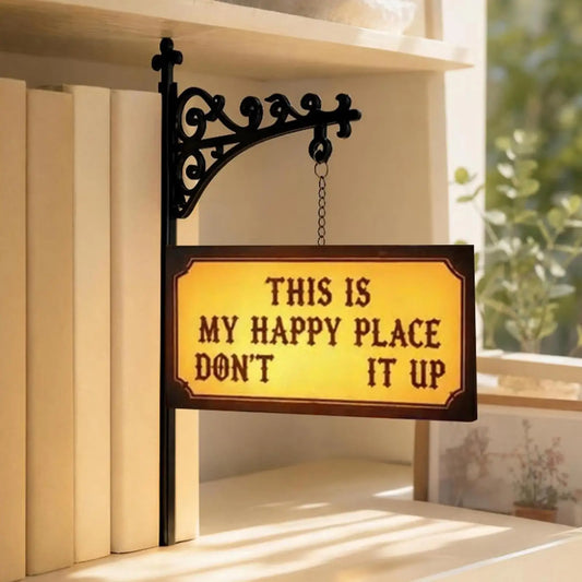 Vintage Library Lantern Bookshelf Lamp — Warm Reading Light & Bookend Décor
