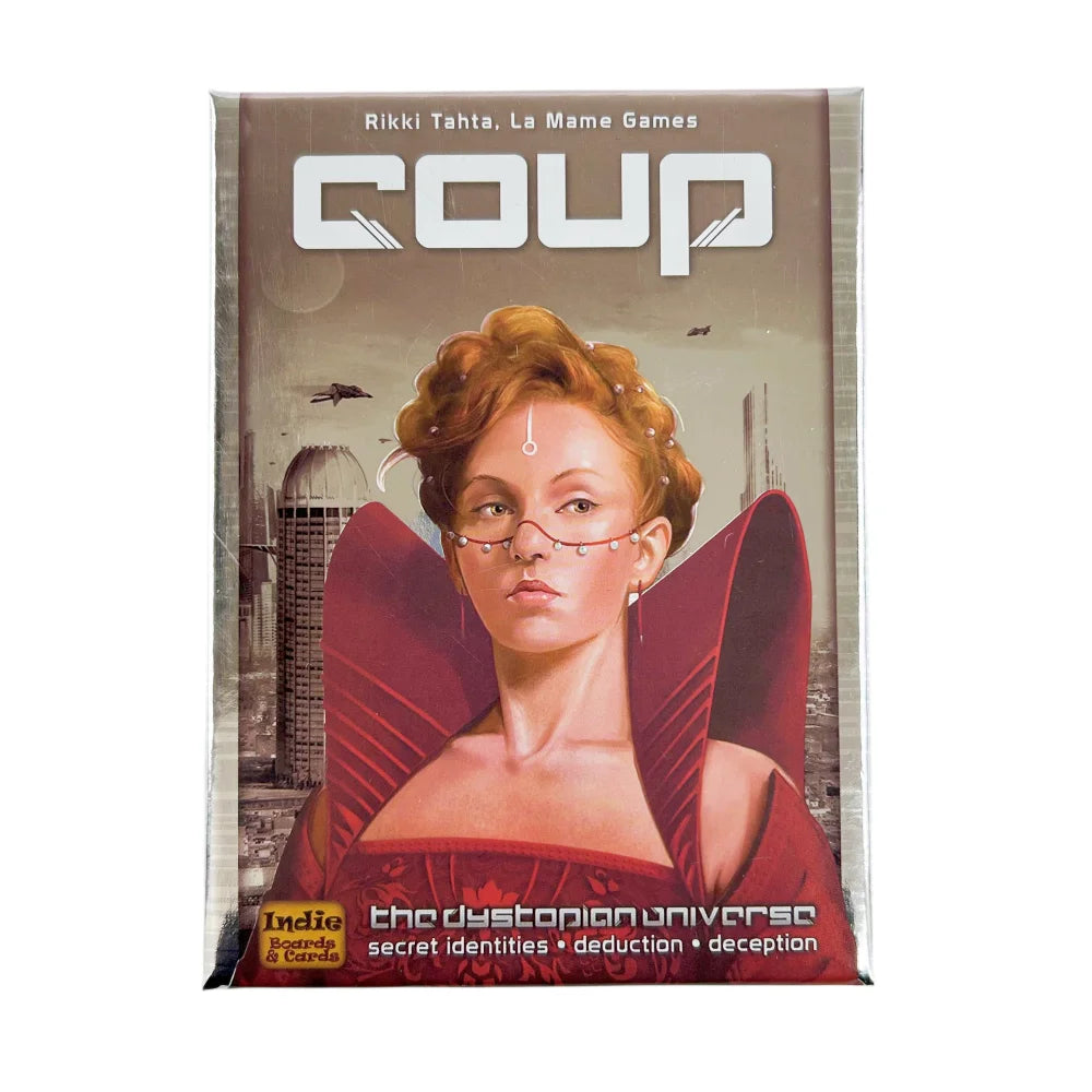 Coup Board Game Fast Fun Bluffing Party Game for 2-6 Players Perfect for Family Card Game Night Friends