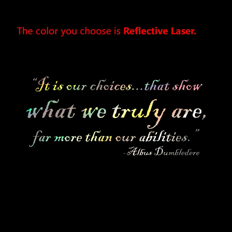 Harry Potter Inspirational Quote Wall Decal – Magic Meets Motivation!