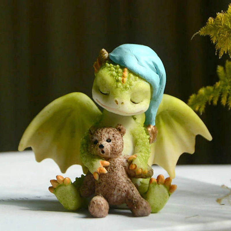 Pocket-Sized Dragons — Cute Mini Resin Dragon Figurines