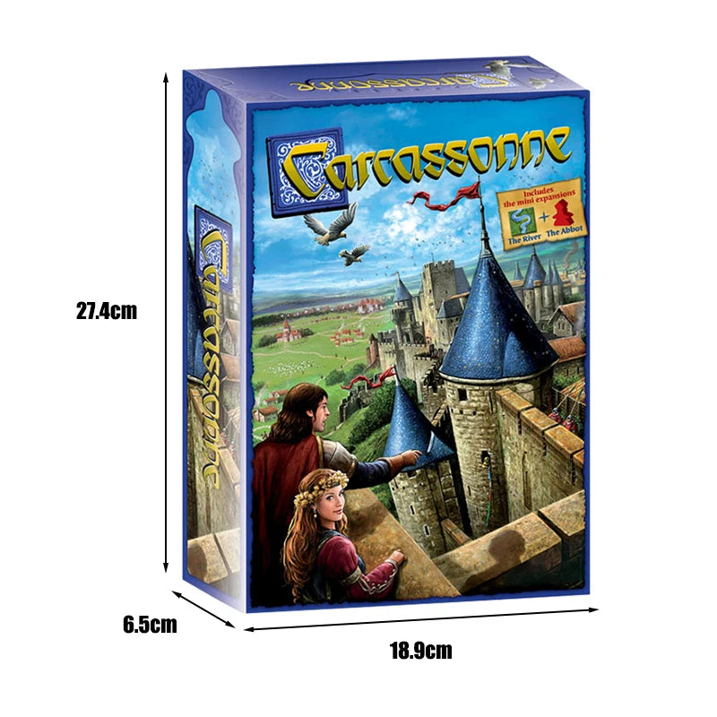 Carcassonne Classic Board Game – Strategic Family Fun for 2–5 Players