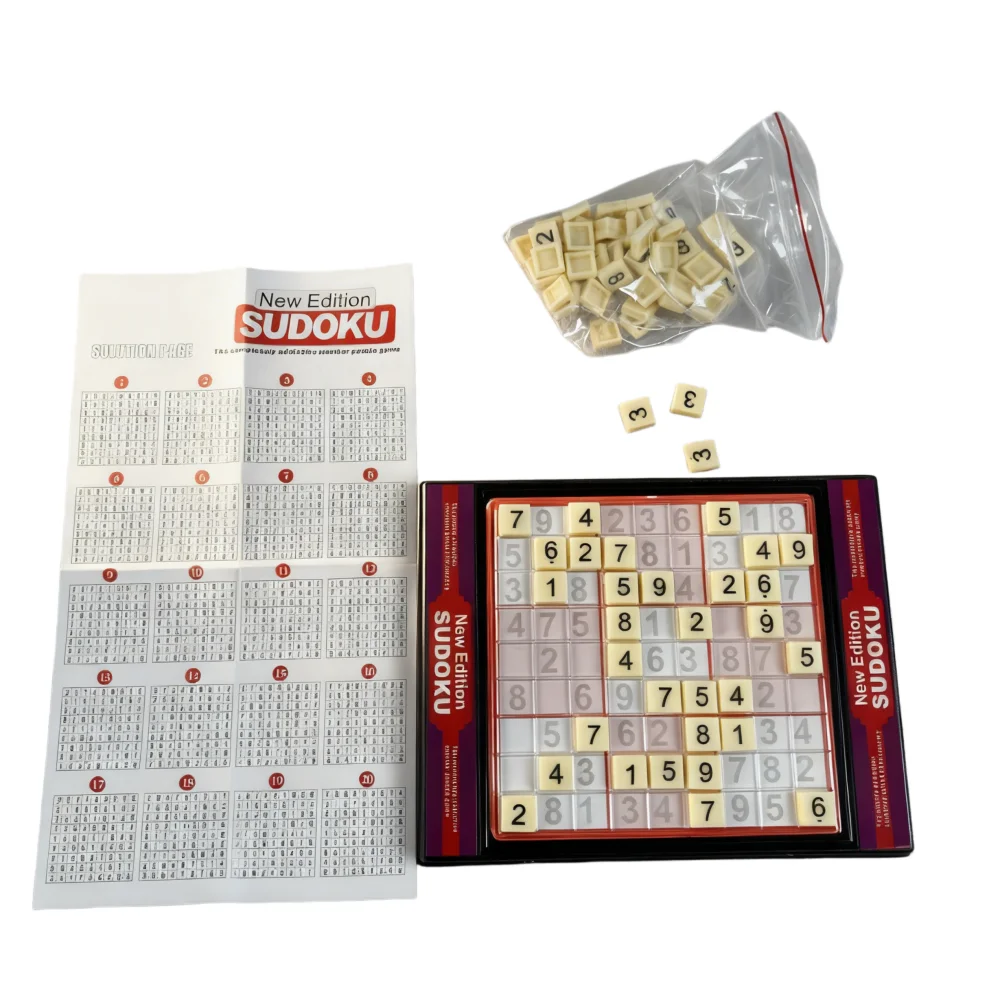 Sudoku Challenge — Classic Number Puzzle Board Game